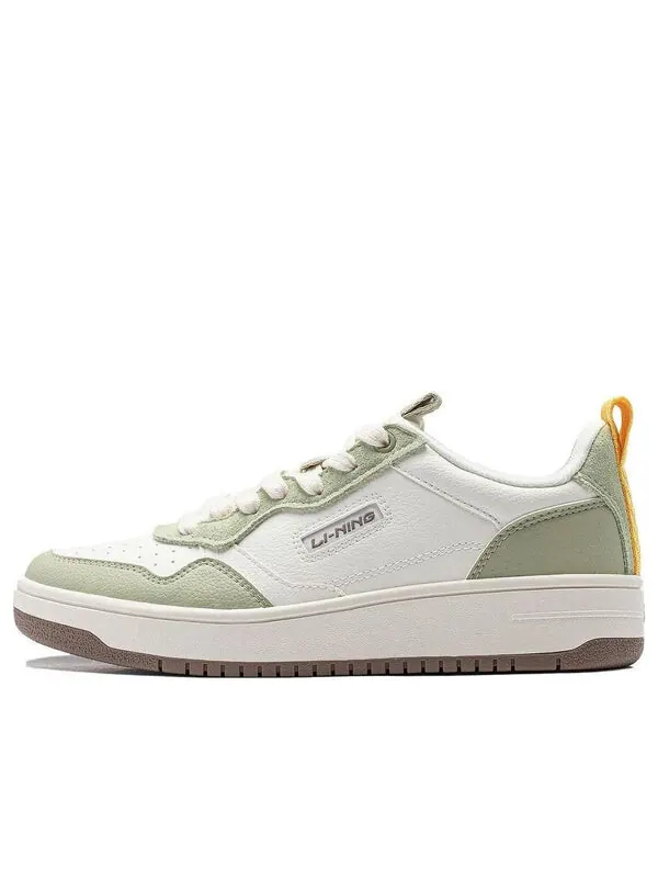 Кроссовки звезда конфеты Li-Ning — изображение 1 из 4, белый/зеленый