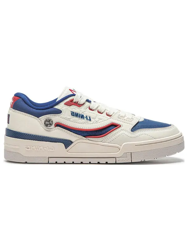 Кроссовки 001 btc премиум Li-Ning — изображение 3 из 4, белый/синий/красный