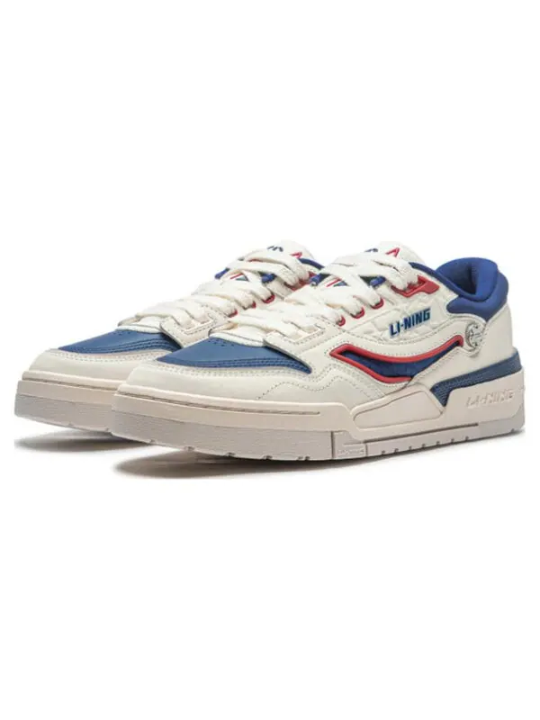Кроссовки 001 btc премиум Li-Ning — изображение 4 из 4, белый/синий/красный