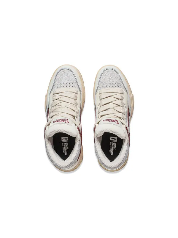 Кроссовки weiwu mid Li-Ning — изображение 4 из 4, белый/серый/красный