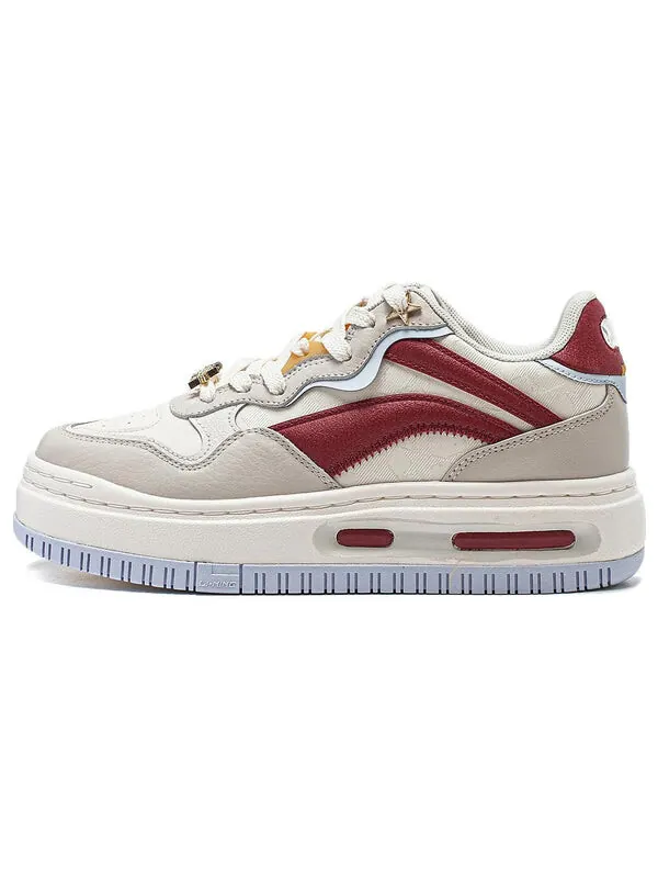 Кроссовки будущие c1 Li-Ning — изображение 2 из 3, бежевый/красный/серый