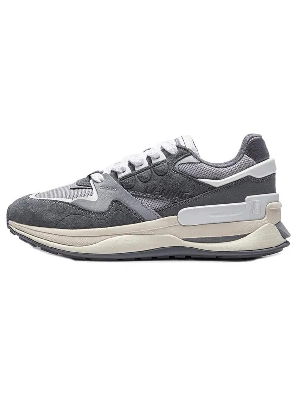 Кроссовки 001 момент v2 Li-Ning — изображение 2 из 4, серый/белый