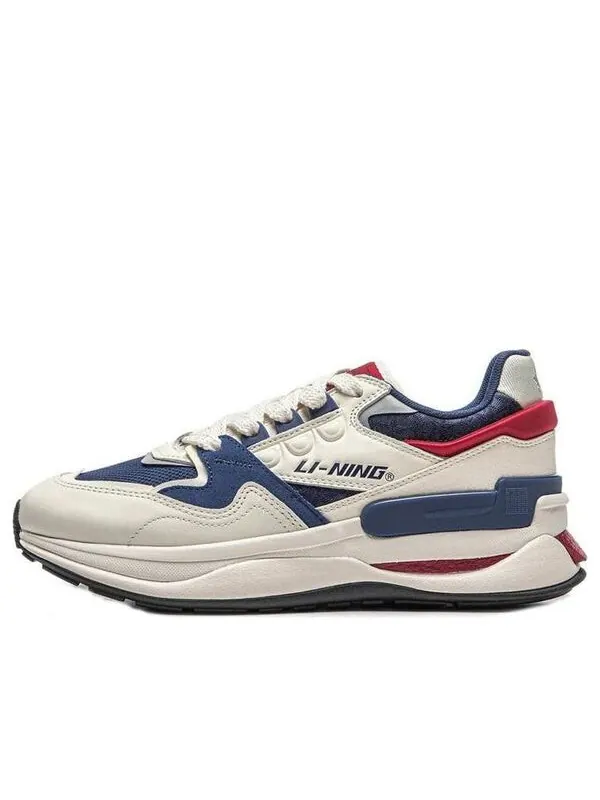 Кроссовки 001 момент v2 Li-Ning — изображение 1 из 4, белый/синий/красный