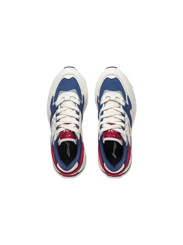 Кроссовки 001 момент v2 Li-Ning — изображение 3 из 4, белый/синий/красный