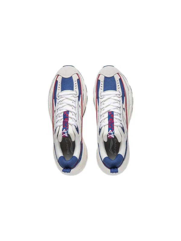 Кроссовки Starlit Lite Li-Ning — изображение 4 из 4, бежевый/синий