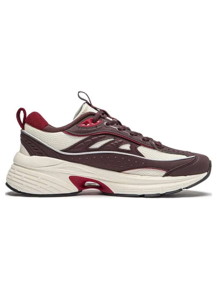 Кроссовки (WMNS) Li-Ning Yi Xing Lite 'Dark Red Beige' — изображение 3 из 6, красный