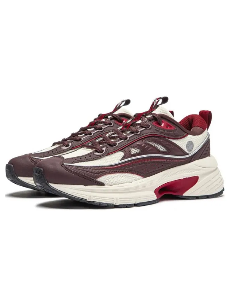 Кроссовки (WMNS) Li-Ning Yi Xing Lite 'Dark Red Beige' — изображение 4 из 6, красный