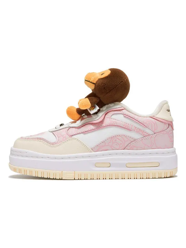Кроссовки x baby milo store future c1 Li-Ning — изображение 2 из 4, белый/розовый