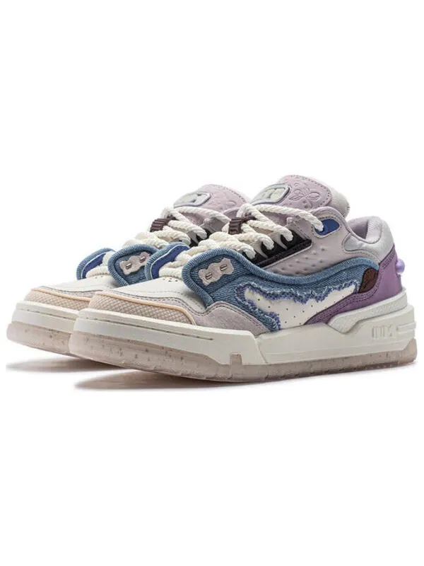 Кроссовки 001 btc mega Li-Ning — изображение 3 из 4, белый/синий/фиолетовый