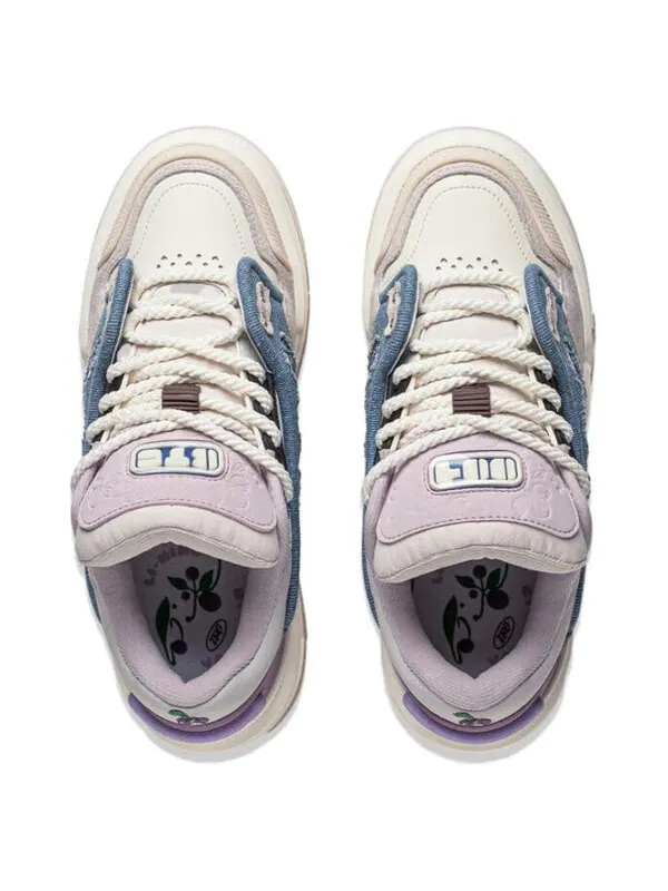 Кроссовки 001 btc mega Li-Ning — изображение 4 из 4, белый/синий/фиолетовый