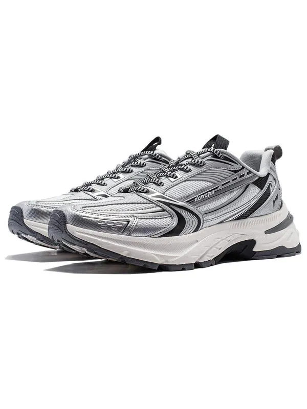 Кроссовки аврора 2к v2 Li-Ning — изображение 3 из 4, серый/серебристый/белый