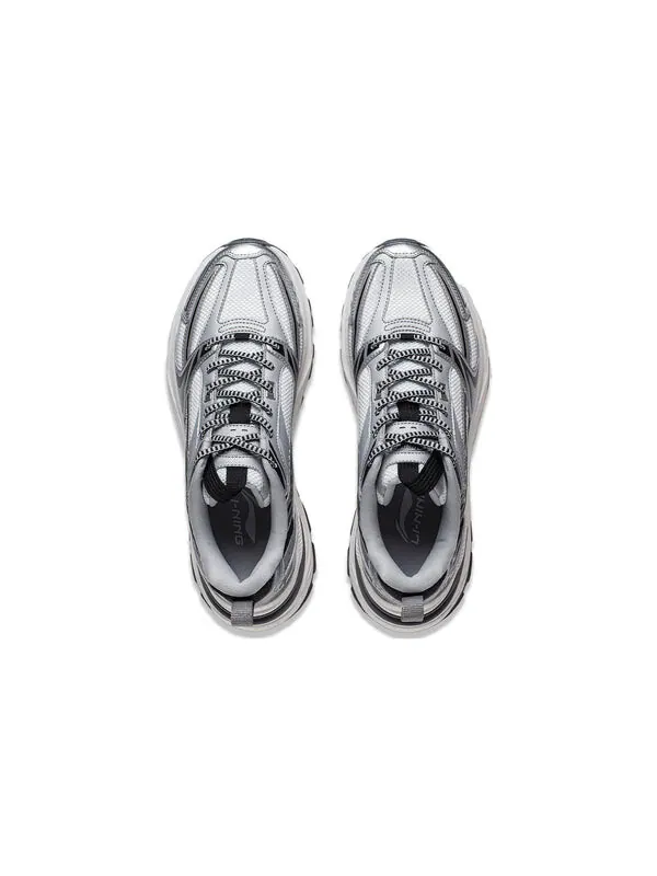 Кроссовки аврора 2к v2 Li-Ning — изображение 4 из 4, серый/серебристый/белый