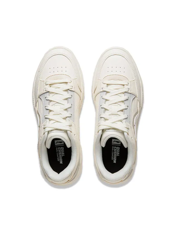 Кроссовки обычные 80-е Li-Ning — изображение 4 из 4, бежевый/серый