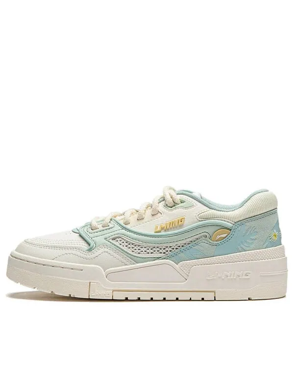 Кроссовки 001 btc Li-Ning — изображение 1 из 4, бежевый/синий/желтый