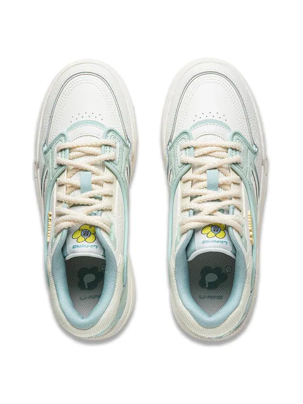 Кроссовки 001 btc Li-Ning — изображение 4 из 4, бежевый/синий/желтый