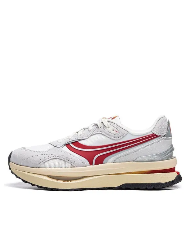 Кроссовки слава обновить Li-Ning — изображение 1 из 4, серый/красный/бежевый