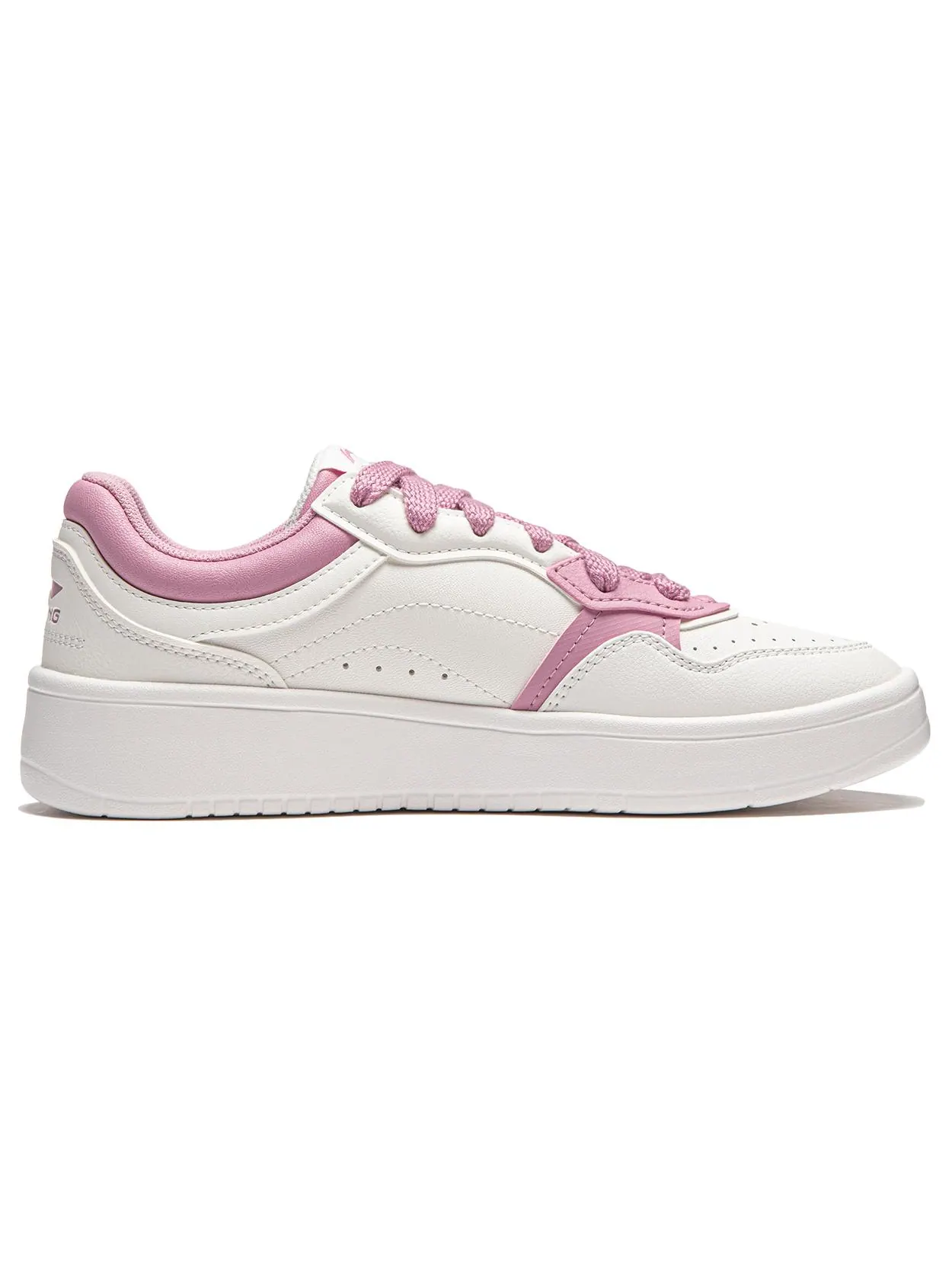Кроссовки (WMNS) Li-Ning Xingchu 2.0 V2 'White Pink' — изображение 2 из 7, белый