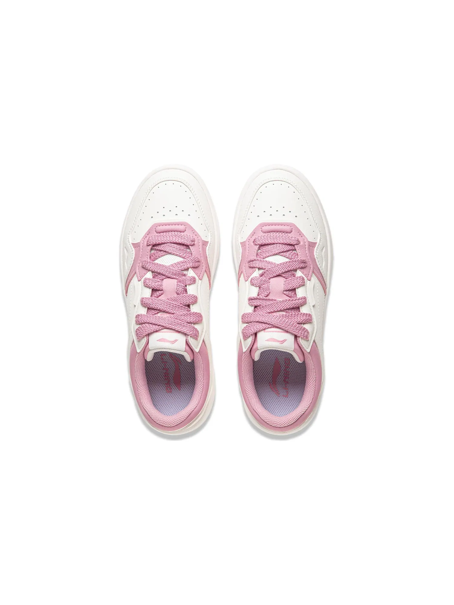 Кроссовки (WMNS) Li-Ning Xingchu 2.0 V2 'White Pink' — изображение 4 из 7, белый