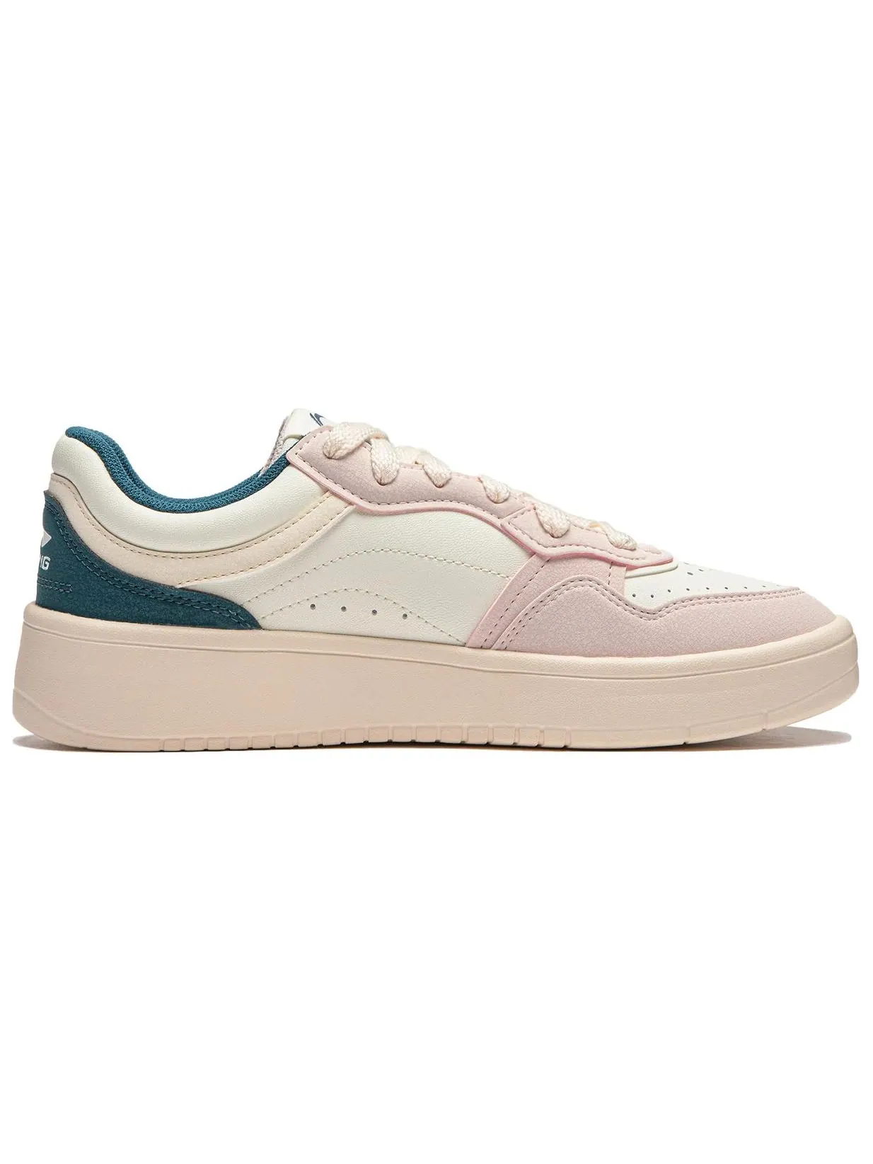 (WMNS) Li-Ning Xingchu 2.0 V2 «Бежевый розовый бирюзовый» — изображение 2 из 4, бежевый/розовый