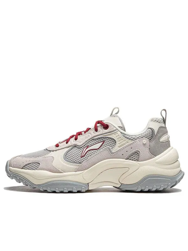 Кроссовки чуруи Li-Ning — изображение 1 из 4, бежевый/серый/красный