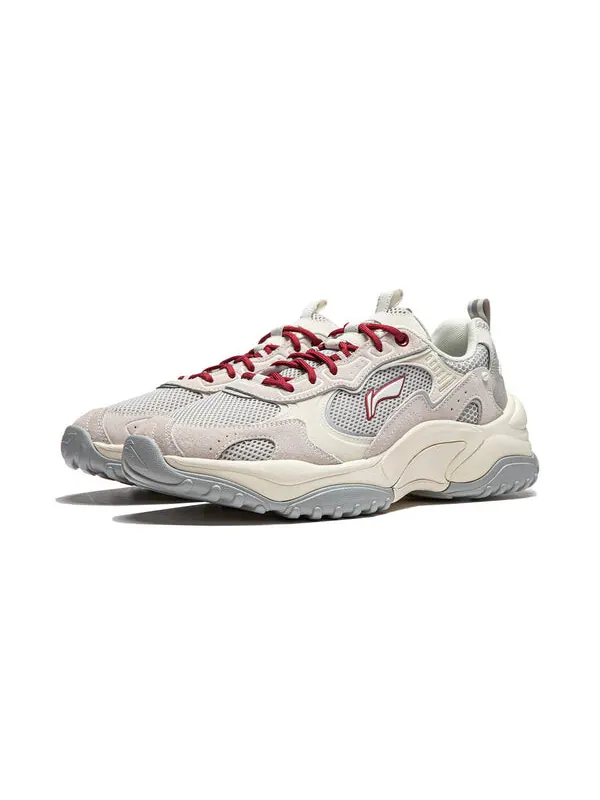 Кроссовки чуруи Li-Ning — изображение 3 из 4, бежевый/серый/красный