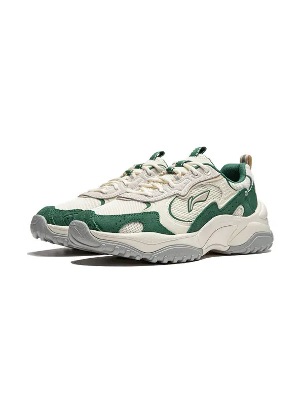 Кроссовки чуруи Li-Ning — изображение 3 из 4, бежевый/зеленый
