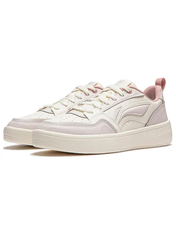 Кроссовки юаньбао 2 Li-Ning — изображение 3 из 4, белый/розовый/серый