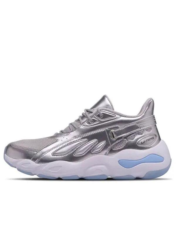 Массивные кеды бабочка x неделя моды в Нью-Йорке Li-Ning — изображение 1 из 4, серебряный
