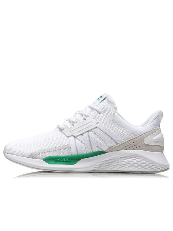 Кроссовки qingcheng no bordery спорт досуг Li-Ning — изображение 1 из 4, белый/серый/зеленый