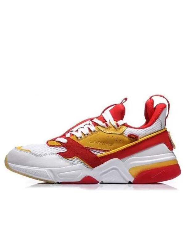 Кроссовки парижская неделя моды 001 ri Li-Ning — изображение 1 из 4, белый/желтый/красный