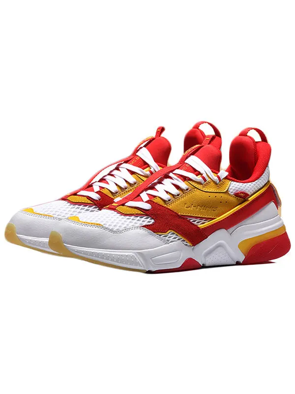 Кроссовки парижская неделя моды 001 ri Li-Ning — изображение 3 из 4, белый/желтый/красный