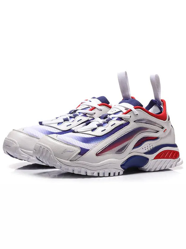 Массивные кеды стильная обувь Li-Ning — изображение 3 из 4, белый//красный