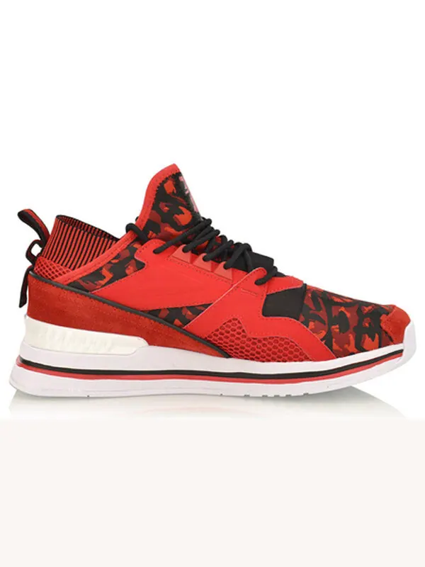 Кроссовки 001 t1000 без границ средние Li-Ning — изображение 2 из 4, красный