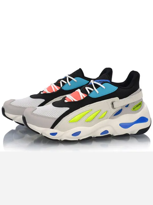 Кроссовки Li-Ning Butterfly x New York Fashion Week 'Beige Blue Black' — изображение 3 из 5