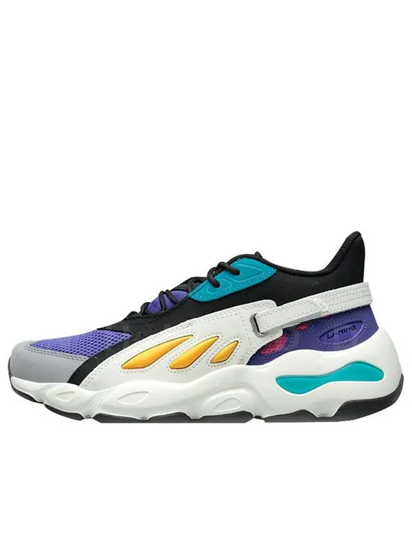 Массивные кроссовки бабочка x 2019 неделя моды в Нью-Йорке Li-Ning — изображение 1 из 4, белый, фиолетовый