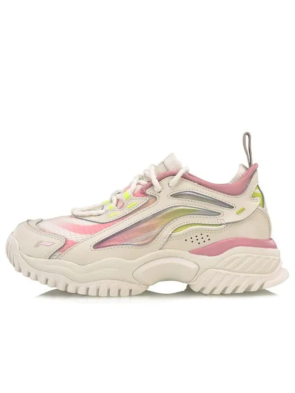 Кроссовки aurora windwalker x gilr bad five Li-Ning — изображение 1 из 4, белый/розовый