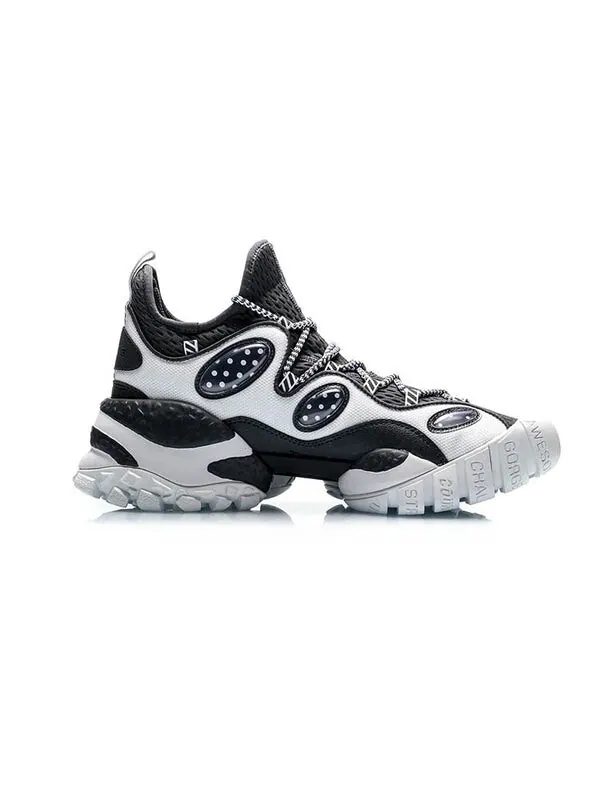 Кроссовки countflow monster eye mid Li-Ning — изображение 2 из 4, черный/белый