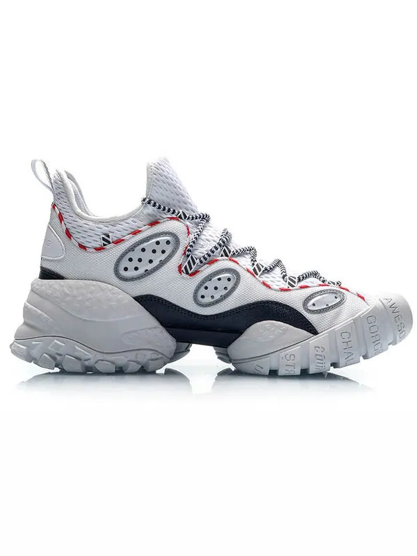 Кроссовки countflow monster eye mid Li-Ning — изображение 2 из 4, белый/красный
