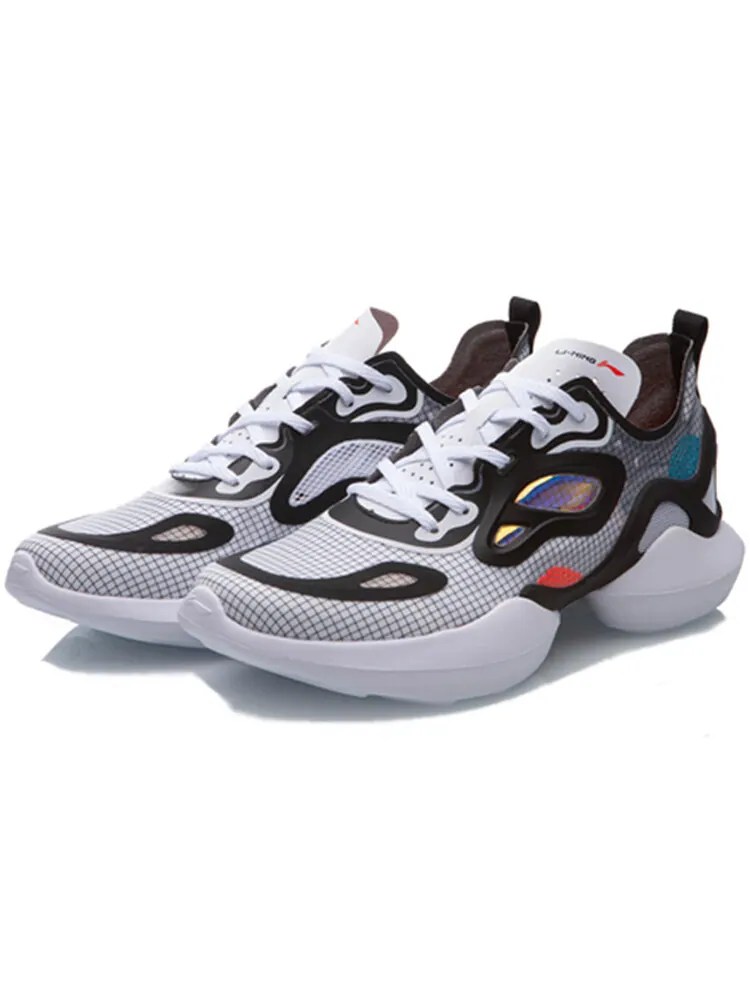 Кроссовки LINING Comet Casual Shoes Men Low-Top — изображение 3 из 5, черный/белый