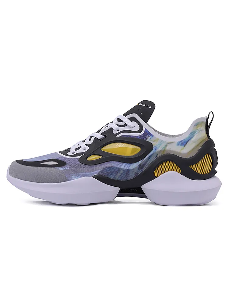 Кроссовки LINING Comet Men Low-Top — изображение 1 из 5, черный/белый
