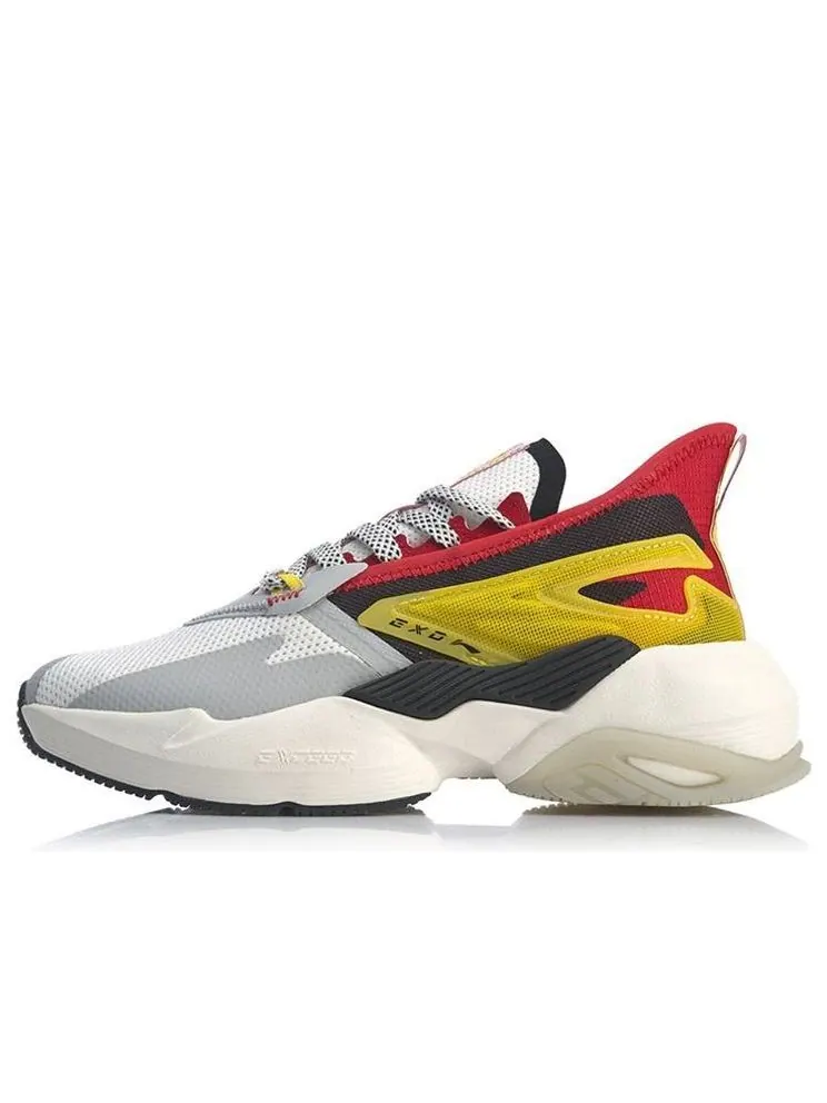Спортивные кроссовки (WMNS) Li-Ning Beyond 'White Red Yellow' — изображение 1 из 5, красный