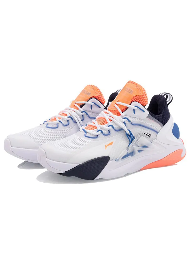 (WMNS) Li-Ning XinHuo Sport Leisure «Белый синий» — изображение 3 из 5, белый/синий