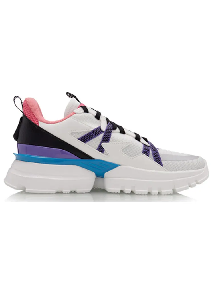 Спортивные кроссовки (WMNS) Li-Ning U.T 'White Teal' — изображение 2 из 5, белый