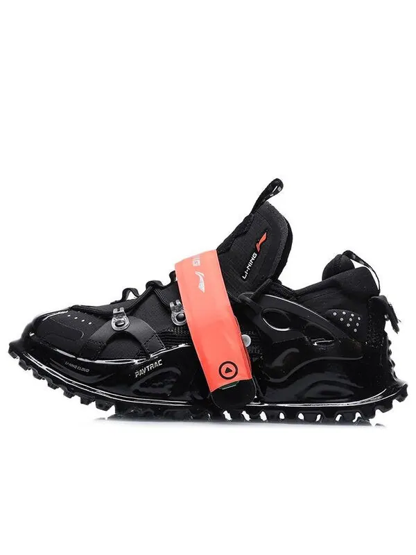 Кроссовки титан гало парижская неделя моды Li-Ning — изображение 1 из 4, черный/красный