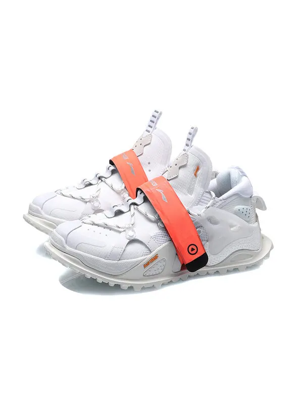 Кроссовки титан гало парижская неделя моды Li-Ning — изображение 3 из 4, белый/оранжевый