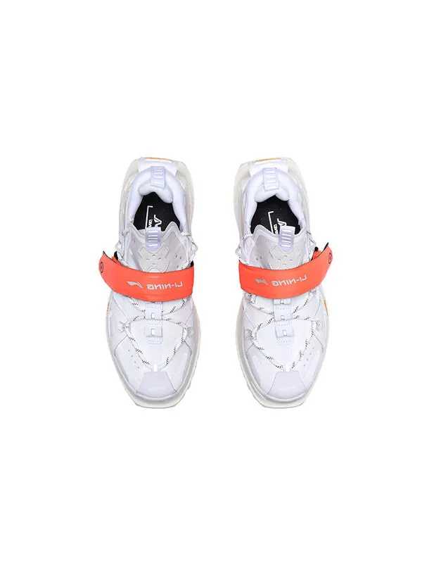 Кроссовки титан гало парижская неделя моды Li-Ning — изображение 4 из 4, белый/оранжевый