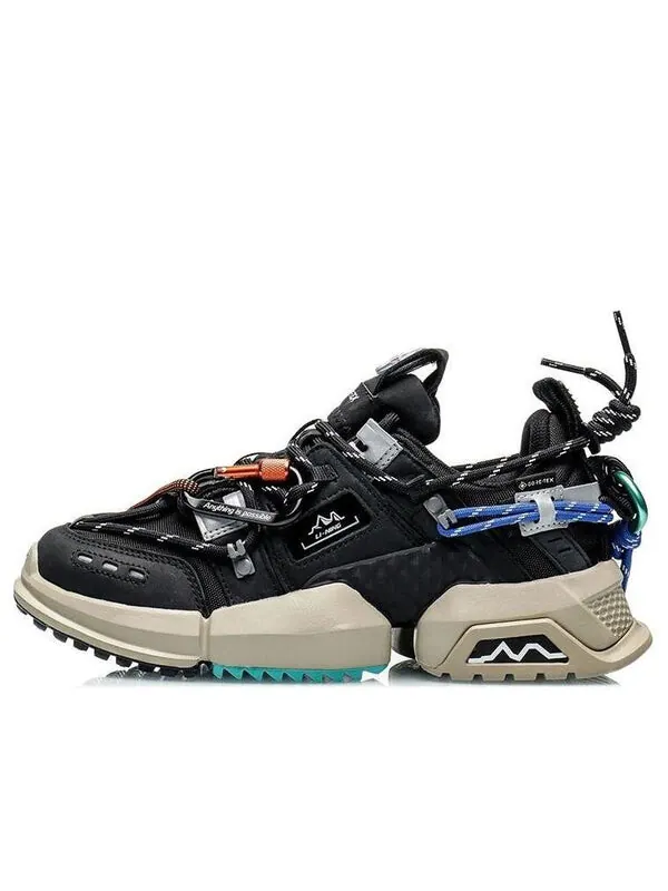 Кроссовки титан gtx Li-Ning — изображение 1 из 4, черный/бежевый/синий