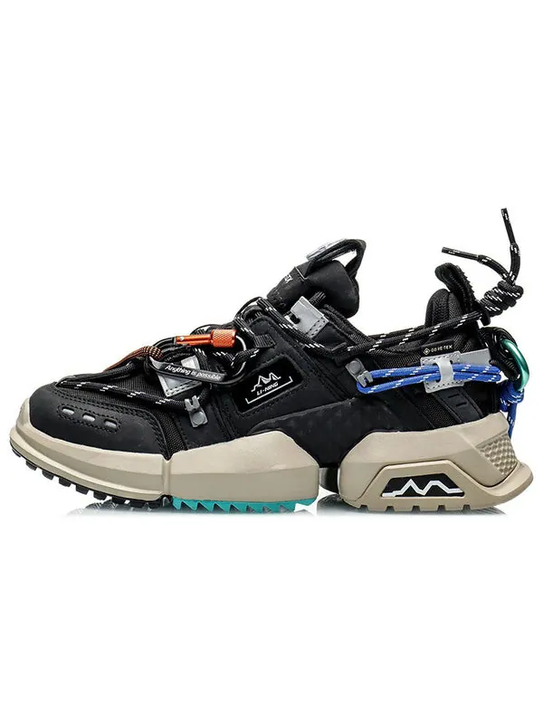 Кроссовки титан gtx Li-Ning — изображение 2 из 4, черный/бежевый/синий