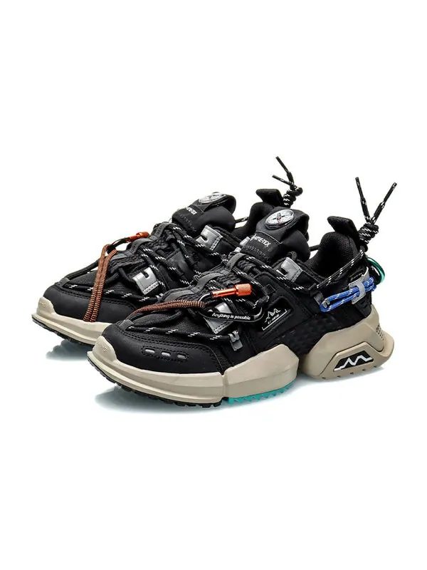 Кроссовки титан gtx Li-Ning — изображение 4 из 4, черный/бежевый/синий