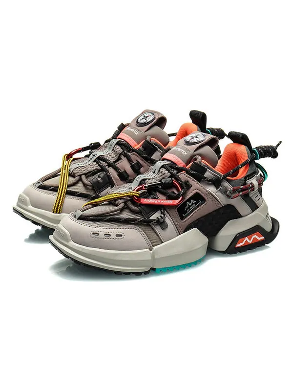 Кроссовки титан gtx Li-Ning — изображение 4 из 4, белый/коричневый